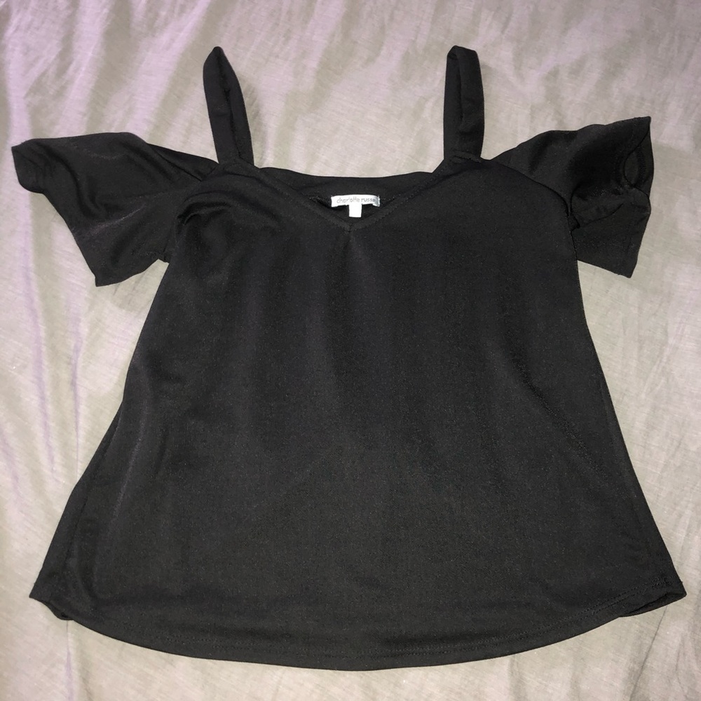 🎉Small Black Off The Shoulder Top